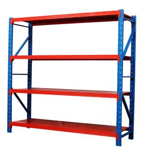 China Bearing 500kg Metal Pallet Racking / Industrial Metal Shelving For Supermarket wholesale