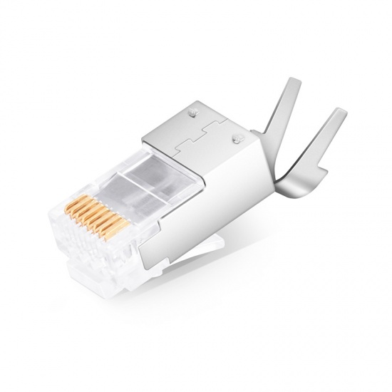 Exact Cables Network Cable 3 Prong Connector with Different Colors RJ45 Modular Jack