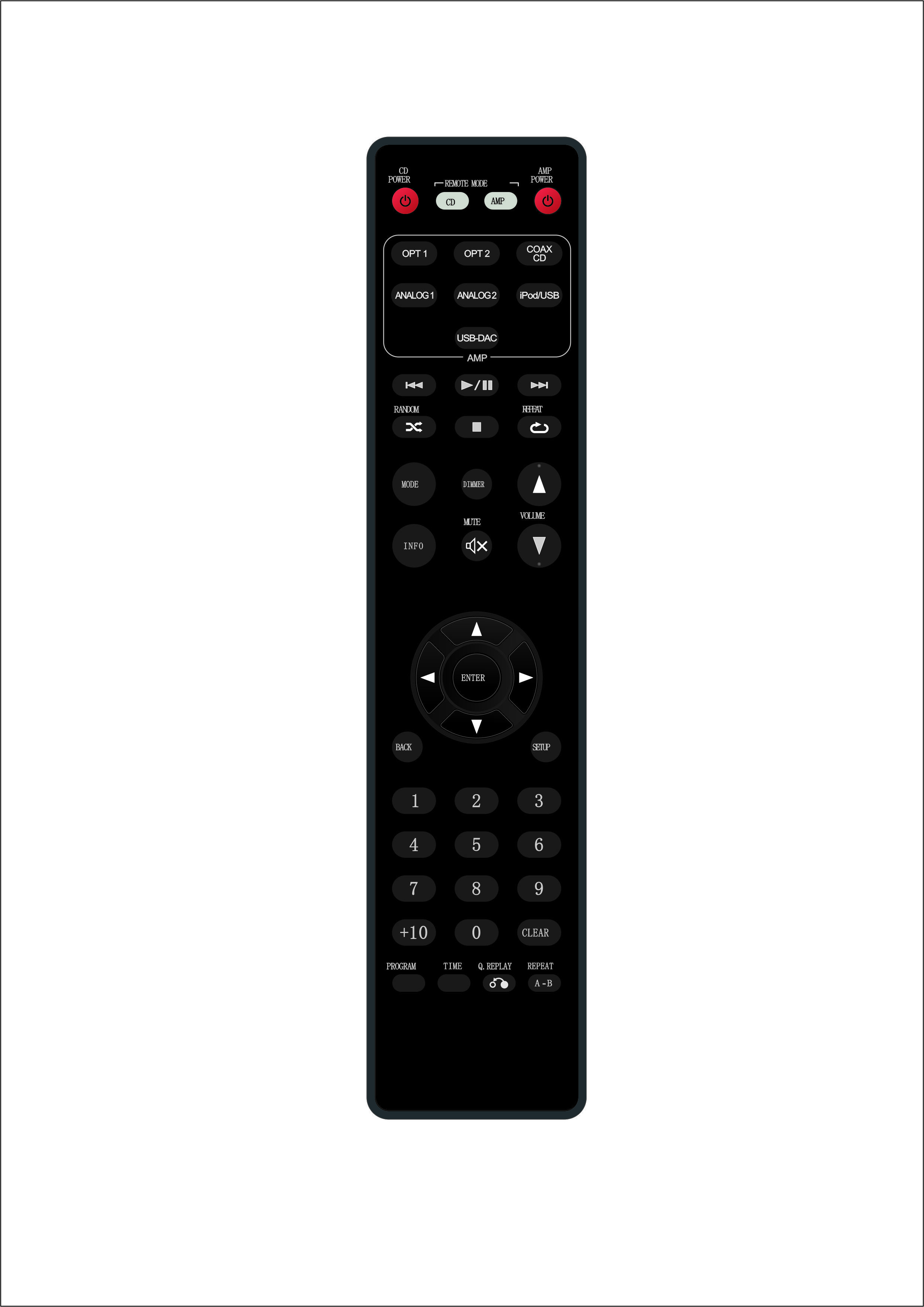 High End Bluetooth Keyboard Remote Control Strong Anti Interference
