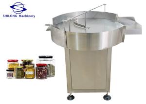 China 120W Bottle Feeding Table CE Rotary Accumulation Table 80 Cans / Min wholesale