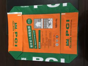 China Custom Printed PP Valve Sealed Bags , Recycled Woven Polypropylene Bags wholesale