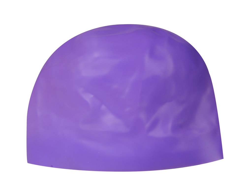 Waterproof 3D Dome Silicone Triathlon Cap For Adult Swimming Racing