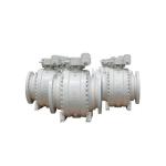 Cast Trunnion Ball Valve 2" - 40" API 6D Flange 2 Piece Cast Steel 300LB
