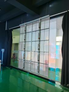 China 75% Transparent LED Display Indoor / Outdoor Installation Space wholesale