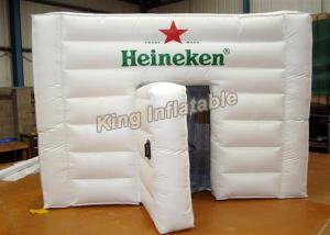 China PVC Tarpaulin White Inflatable Event Tent With Logo Printing SGS wholesale