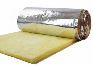 China Construction Glass Wool Blanket With Aluminum Foil Thermal Insulation wholesale