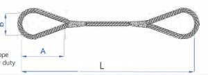China Large Diameter Cable Laid Sling Galvanized Steel Wire Rope wholesale