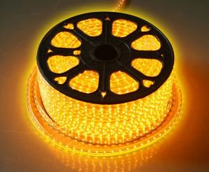 China SMD 5050 60LED/M 110V 14.4W/M Yellow LED strip light wholesale