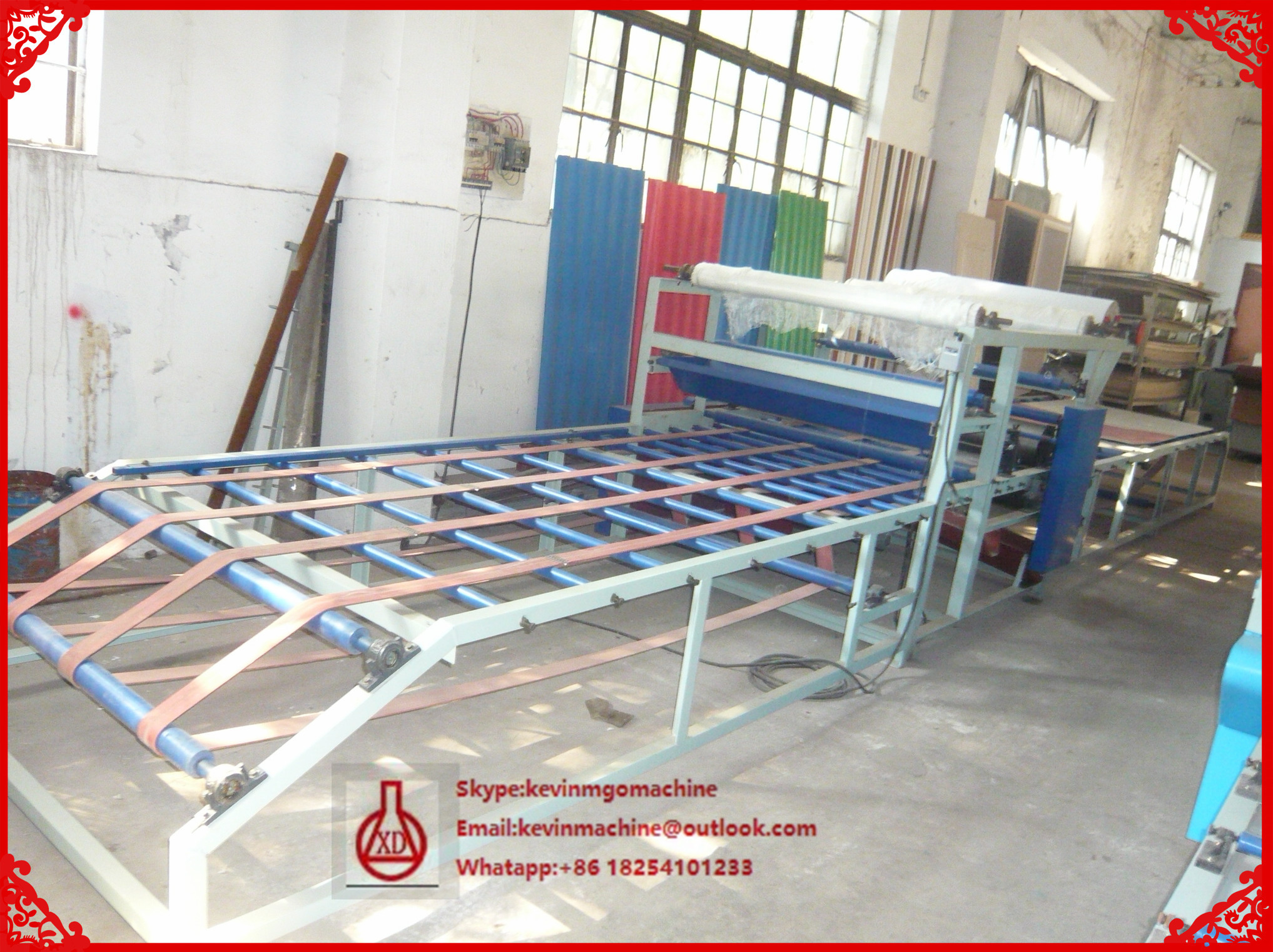 Automatic Construction Material Making Machinery , CE Fiber Cement Board Production Line