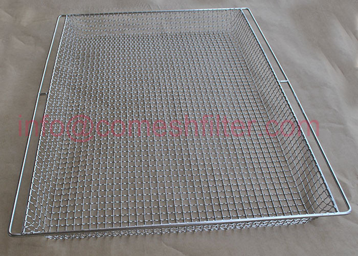 Perforated Wire Mesh Tray Bakery Oven Pan Sheet Pan Customized Size