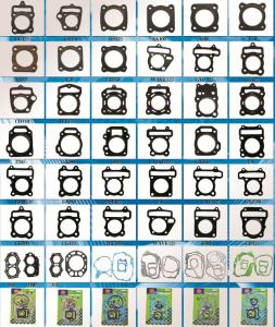 China CD110 full set repair gasket ,motorcycle gasket for CD110 made in xingtai ,cylinder block and cylinder head wholesale