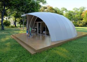 China 2 Person Prefab Big Bed House PVDF Hotel Tent wholesale