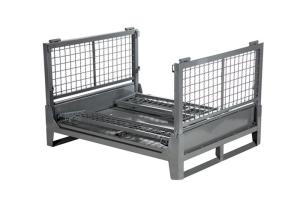 China Heavy duty wire mesh storage box with powder coated wholesale