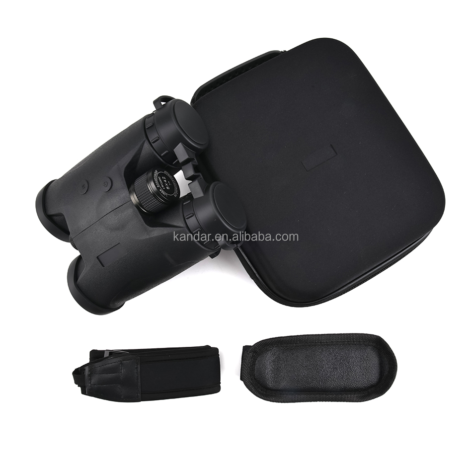 Multi-functional Waterproof 8x42 2000M Laser Range Finder Binocular For Hunting Black