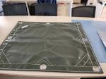 PVC Waterproof 450g Tarpaulin Container Cover With Eyelet