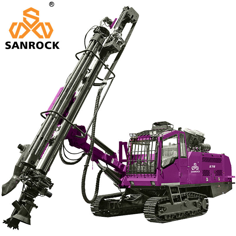 Hydraulic DTH Drilling Rig Rock Borehole Drilling Machine Crawler Mining Drilling Rig