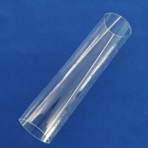 China High Temperature Clear Fused Quartz Glass Tube With All Dimension wholesale