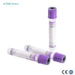 CE ISO Disposable Serum Blood Collection Tube Purple 2ml 3ml 4ml 5ml EDTA K2 K3