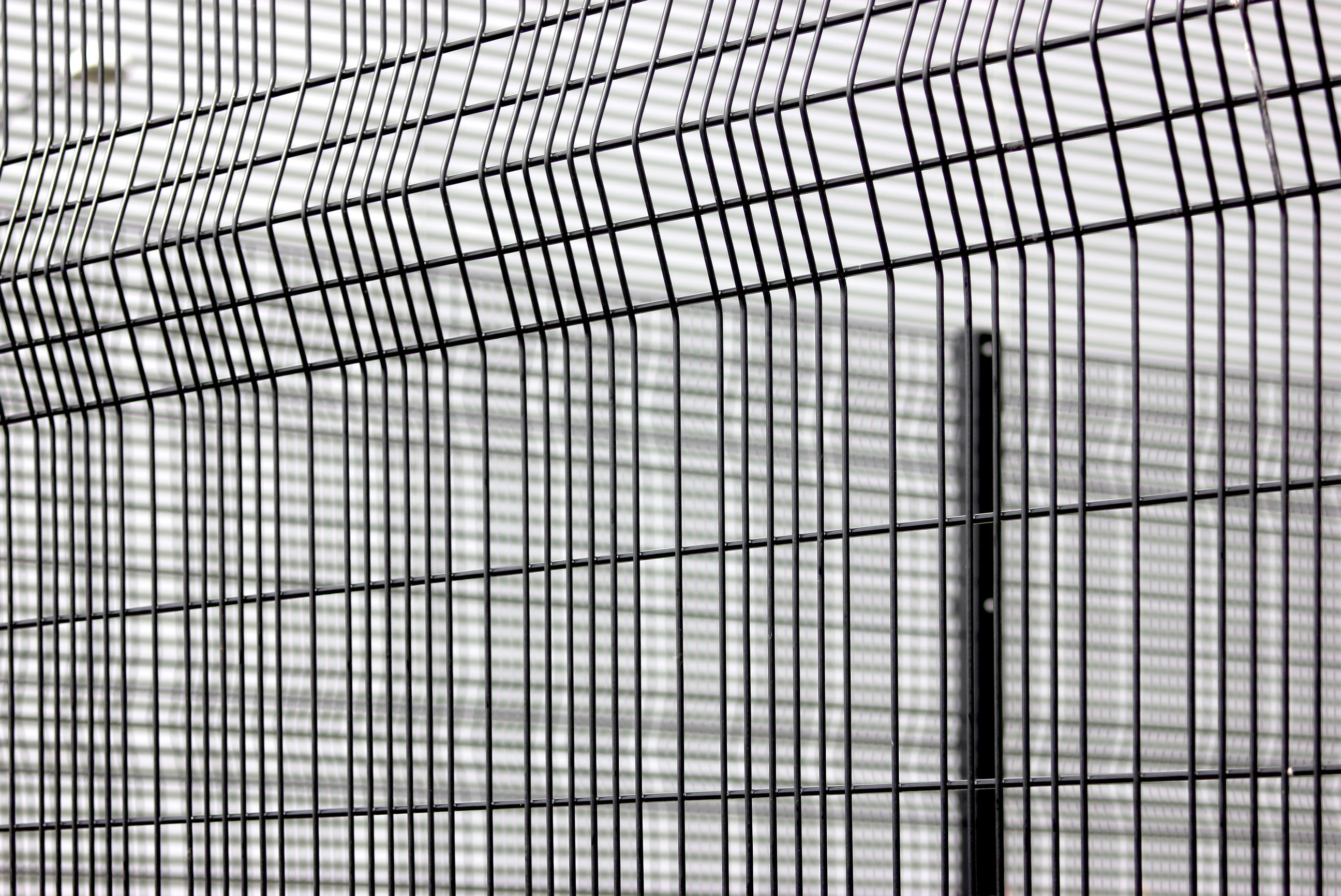 Durable 358 ClearVu anti climb fence