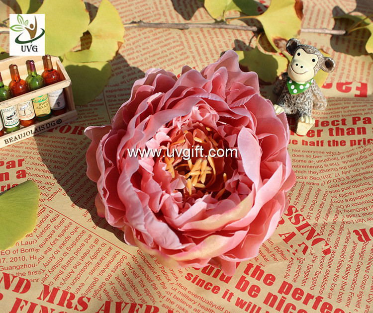UVG cheap faux floral arrangements exotic silk penoy artificial wedding flowers for indian wedding decorations FPN117