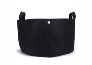 China 15 / 20 Gallon Long Life Time Fabric Grow Bags , Black Plastic Bag For Plants wholesale