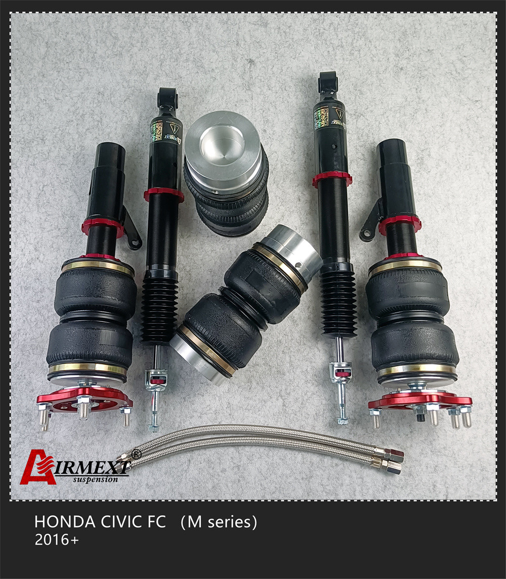 Standard Air Spring Suspension Kits For Honda Civic FC With Camber Plate 2016+