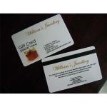 Plastic PVC transparent clear printed business card,PVC transparent business
