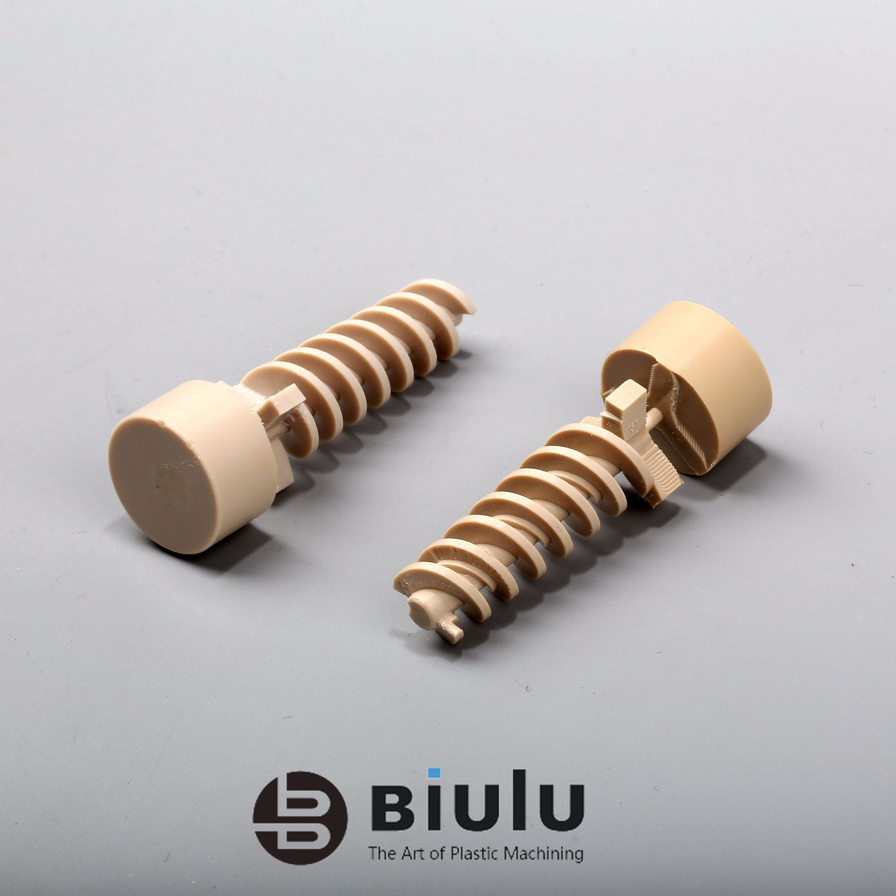 OEM PEEK Plastic Machining Custom Peek Screw Sapre Part High Performance