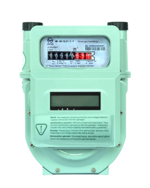 Smart LoraWan Wireless Gas Meter With Secure Data Transfer Real Time Monitoring