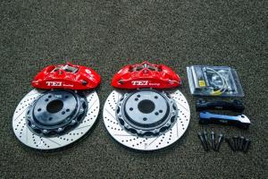 China 6 Piston Front Big Brake Kit Racing Brake Caliper 330x28mm Rotor For ACCORD CIVIC 2015-2021 17/18&quot; Wheel wholesale