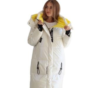 China FODARLLOY Ladies Jacket Warm Cotton-padded Clothes Slim Long Down Winter Jackets Women Coats wholesale