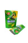 Disposable Resealable Zipper Heat Sealing Top Rack Up Packaging Laminated