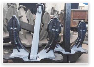 China Hot Galvanized Hall Carbon Steel Anchor / Fishing Kayak Anchor Casting Technology wholesale