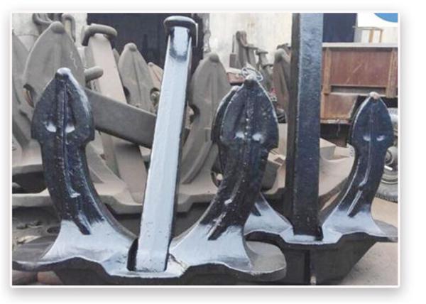 Hot Galvanized Hall Carbon Steel Anchor / Fishing Kayak Anchor Casting