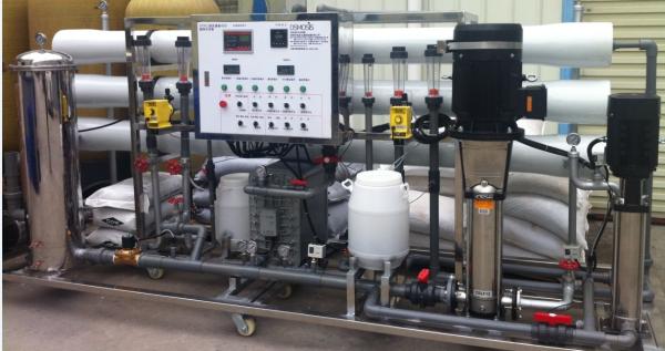 EDI Deionized Water Machine 1000L DI water reverse osmosis water machine for