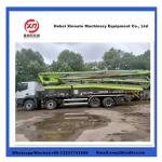 DN125 Used Concrete Pump Truck Secondhand Putzmeister Mobile Concrete Pump