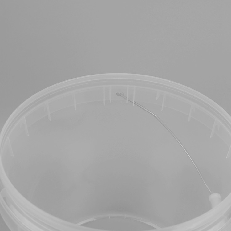 25*23*27cm Transparent Plastic Bucket 10L Plastic Bucket With Lid