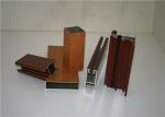 6005 2.0MM Door Frame Wood Grain Aluminum Extrusion