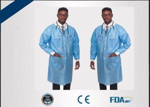 China Unisex Non Irritating Disposable Lab Jackets Non Toxic For Hospital wholesale