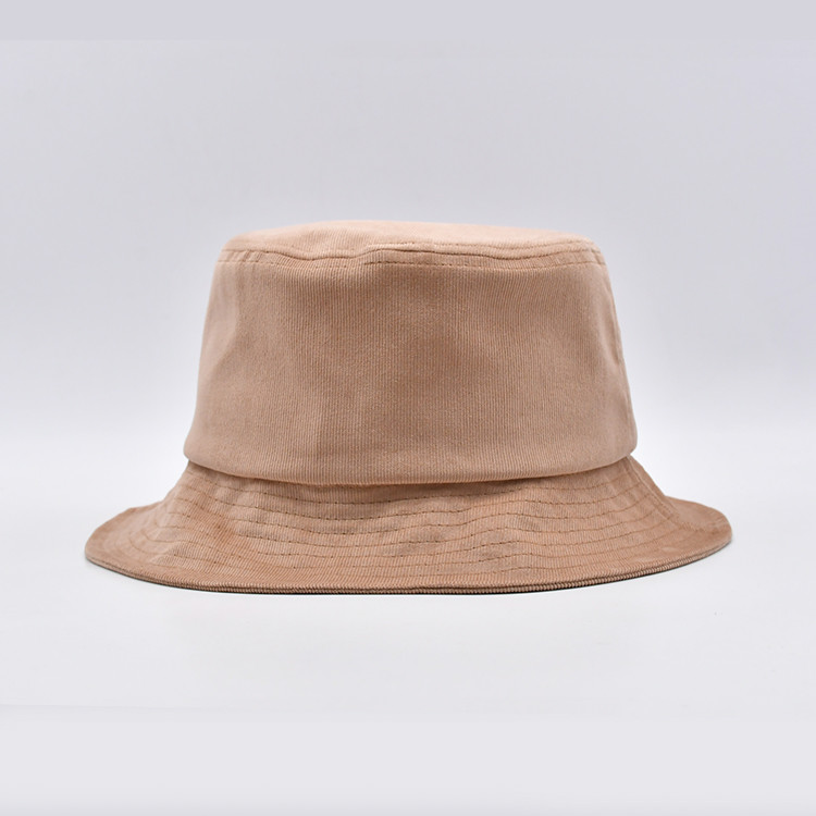 Lightweight Customized Fisherman Bucket Hat With Medium Crown
