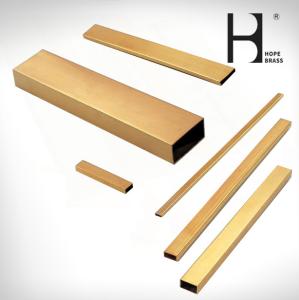 China OEM Seamless Round Hpb58-2 Hollow Brass Tube With Surface Polishing wholesale