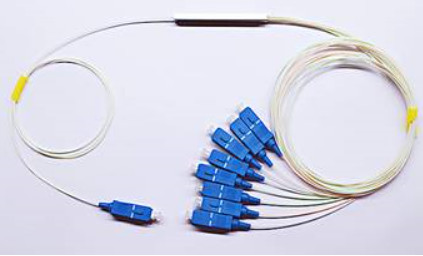 1260nm 1650nm Fiber Optic Splitter Low Insertion Loss for Fttx Lan