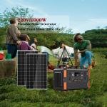 230V 1000W Portable Solar Generators Photovoltaic Household Solar Generator