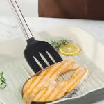 Hygiene Colorful 8 Piece Silicone Stainless Steel Kitchen Utensils For Cooking