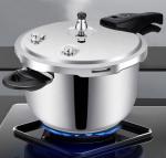 Multiple Sizes Kitchen Pressure Cooker Silver Soup Pot 18/8 Stainless Steel