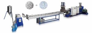 China PE Film Extruder Machine Waste PVC Pipe PP Bag PET Bottle Plastic Recycling Machine wholesale