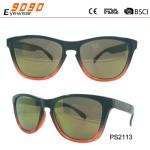 Newest Style 2018 plastic Fashionable Sunglasses ,UV 400 Protection Lens