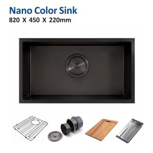 China 32 Undermount Stainless Steel Sink , 82x45 Brushed Stainless Steel Undermount Kitchen Sink wholesale