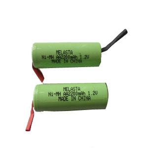 China AA Ni-MH Battery Pack 2200mAh 1.2V With Tab wholesale