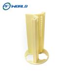 Injection Molding Parts, Customized ABS Accessories, Yellow Parts